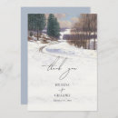 Search for winter wedding thank you cards Elegant