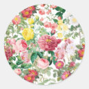 Search for rose garden floral stickers Botanical