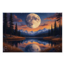 Search for moon night Landscape