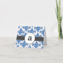 Search for damask note cards Elegant