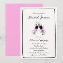 Search for black and white shower wedding invitations Whimsical