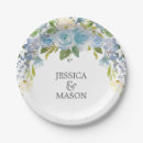Search for blue paper plates Rustic