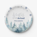 Search for navy blue and silver plates Watercolor