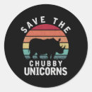 Search for save the rhinos stickers Chubby