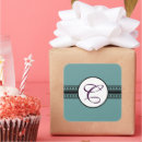 Search for square border stickers Typography