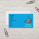Search for awesome business cards Blue