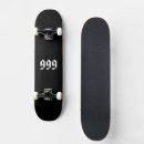 Search for numbers skateboards Black