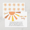 Search for request cards Baby shower book request