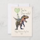Search for dino valentines day cards Pun