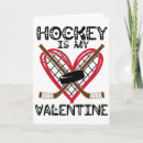 Search for hockey valentines day cards Referee