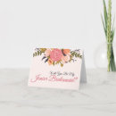 Search for junior bridesmaid cards Bridal party