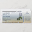 Search for destination ticket wedding invitations Boarding