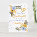 Search for granddaughter wedding cards Congratulations