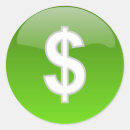 Search for dollar stickers Green