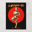Search for wizard of oz postcards Tin man
