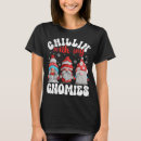 Search for chillin with my gnomies tshirts Santa claus
