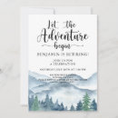 Search for forest retirement party invitations Watercolor