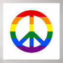 Search for rainbow peace sign posters Gay