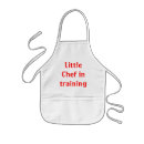 Search for chef in training aprons Children