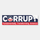 Search for corruption bumper stickers Obama