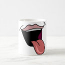 Search for tongue mugs Sticking tongue out