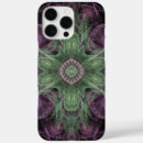 Search for purple fractal iphone cases Green
