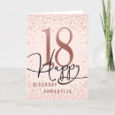 Search for 18th birthday cards Typography
