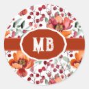 Search for vibrant abstract stickers Orange
