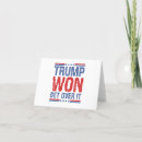 Search for donald trump thank you cards Political