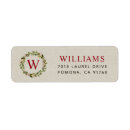 Search for linen return address labels Watercolor