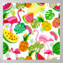 Search for tropical flamingo posters Pattern