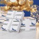 Search for narwhal wrapping paper Fish