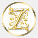 Search for initial z stickers Monogrammed