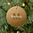 Search for brown christmas tree decorations Geometric
