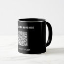 Search for branded mugs Qr code
