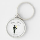 Search for wedding date key rings Bride and groom