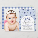 Search for blueberry baby shower invitations Summer
