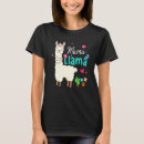 Search for birthday llama tshirts Mum