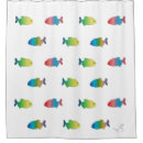 Search for fish shower curtains Colourful