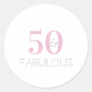 Search for fabulous and 50 stickers Pink