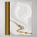 Search for white and gold posters Abstract
