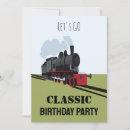 Search for railroad invitations All aboard