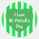 Search for irish stickers St patricks