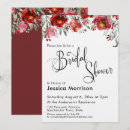 Search for marsala bridal shower invitations Party