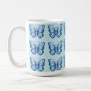Search for blue butterfly mugs Flowers