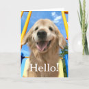 Search for hi hello cards Dog
