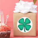 Search for clover leaf stickers St patrick day