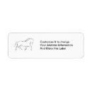 Search for friesian horse return address labels Stallion
