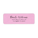Search for linen return address labels Script