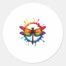 Search for dragonflys stickers Dragonfly in amber